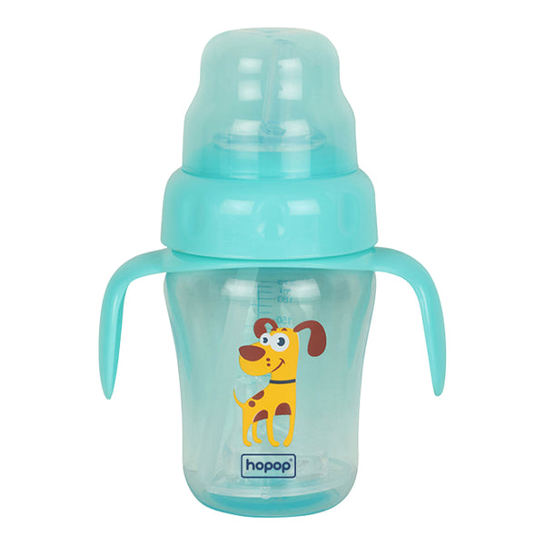 Spill-Proof Sipper Cup with Spout & Straw - 210ml
