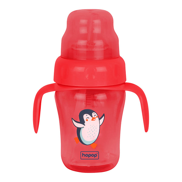 Spill-Proof Sipper Cup with Spout & Straw - 210ml