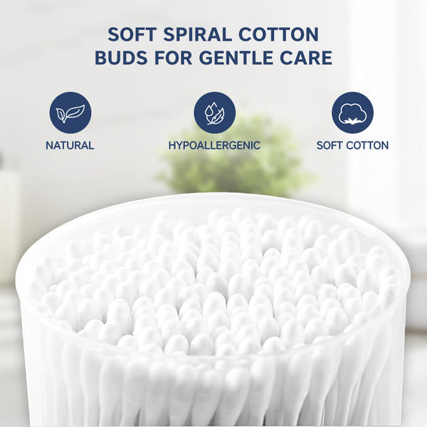 Baby Spiral Cotton Buds – Gentle, Safe & Eco-Friendly