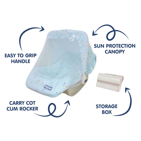 Hopop 5 in 1 Comfy Baby Carry Cot