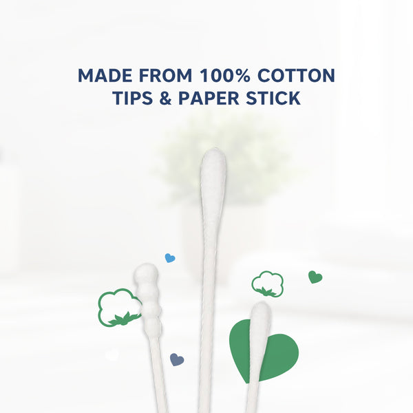 Baby Spiral Cotton Buds – Gentle, Safe & Eco-Friendly