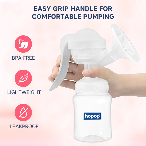 Manual Breast Pump – Gentle, Portable & Efficient Breastfeeding Support