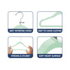 Non-Slip Velvet Baby Clothes Hangers - hopop.in