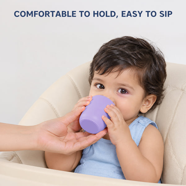 Silicone Training Cup for Babies and Toddlers - Easy Grip & Spill-Resistant