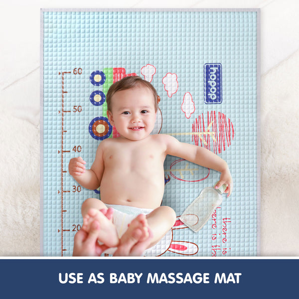 "Air-Filled Baby Mat for Massage or Diaper Changing – Comfortable and Durable"