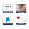 Baby safety pins for cloth diapers and clothes