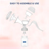 Manual Breast Pump – Gentle, Portable & Efficient Breastfeeding Support