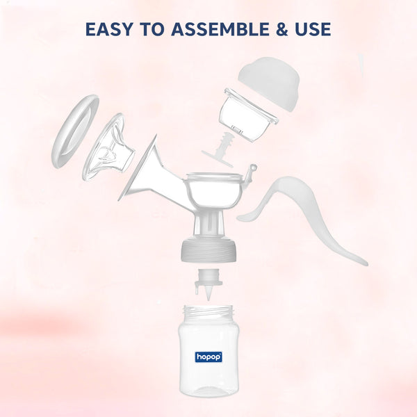 Manual Breast Pump – Gentle, Portable & Efficient Breastfeeding Support