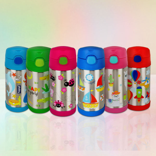 Insulated Stainless Steel Sipper Water Bottle for Kids – 300 ml