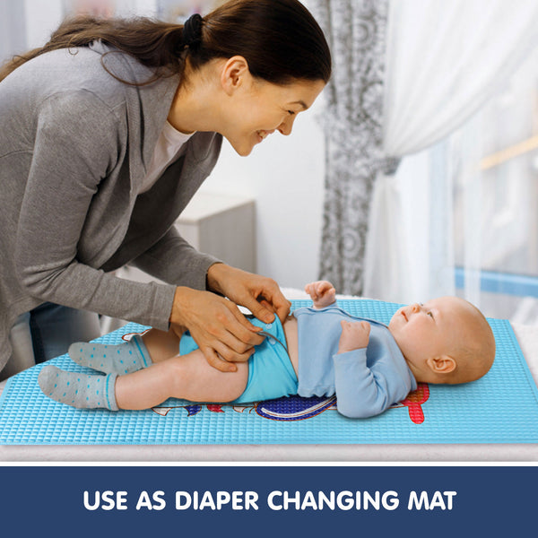"Air-Filled Baby Mat for Massage or Diaper Changing – Comfortable and Durable"