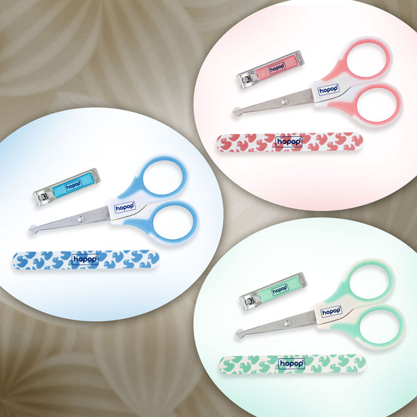 Nail care kit for infants and toddlers