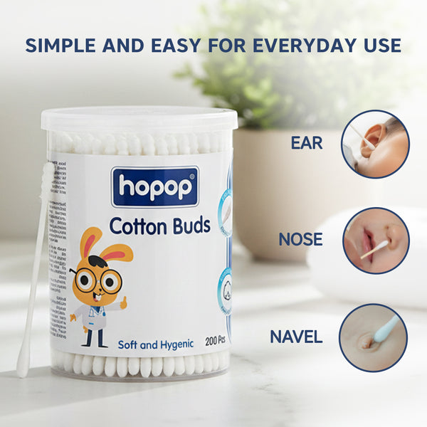 Baby Spiral Cotton Buds – Gentle, Safe & Eco-Friendly