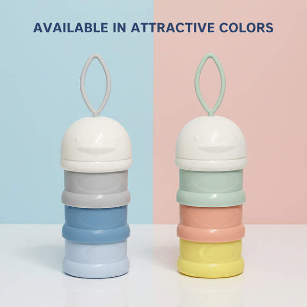 3-Layer Stackable Baby Milk Powder & Food Storage Container