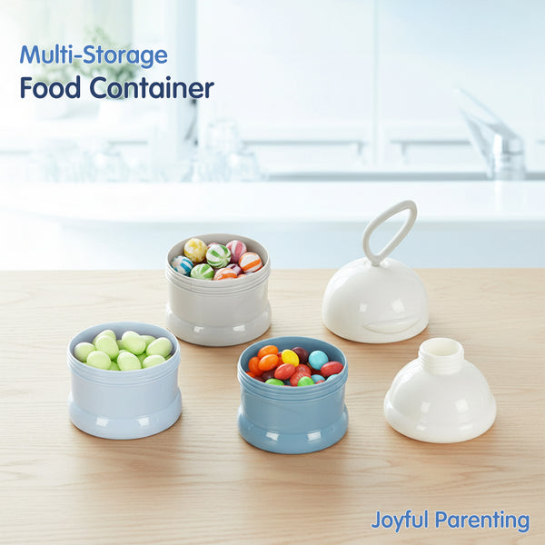 3-Layer Stackable Baby Milk Powder & Food Storage Container