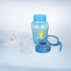 "Safe spill-proof toddler cup – 210 ml sipper with spout and straw"