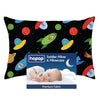 Hopop Soft & Breathable Premium Cotton Toddler Pillow with Pillowcase