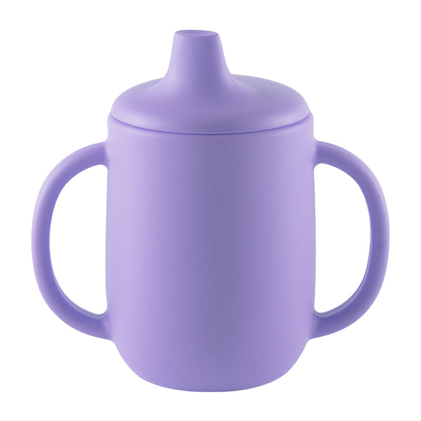 "Baby drinking cup – 3-in-1 spout and straw sipper, 210 ml"