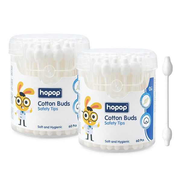 Safety Tips Cotton Buds for Delicate Care - Pack of 2