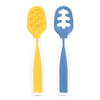 Hopop First Stage Baby Feeding Spoon - Soft, Safe & Easy to Hold