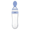 Soft silicone spoon food feeder for babies