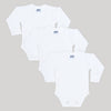 "Baby cotton round neck full sleeve romper – pack of 3 soft infant rompers"