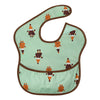 Easy-Clean Waterproof Crumb Catcher Baby Bib