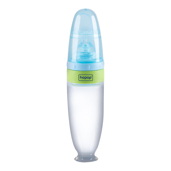 Soft Squeezy Silicone Spoon Food Feeder for Babies - 90ml