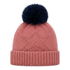Baby Woolen Cap with Fur Lining, Star Design Warm Knitted Pom Pom Winter Beanie for Boys & Girls (1-3 Years)