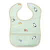 Easy-Clean Waterproof Baby Apron Bib with Crumb Catcher