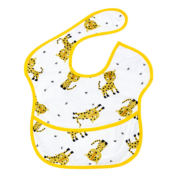 Easy-Clean Waterproof Crumb Catcher Baby Bib