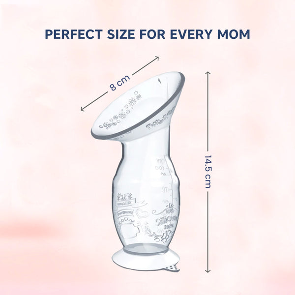 Natural Fit Silicone Manual Breast Pump