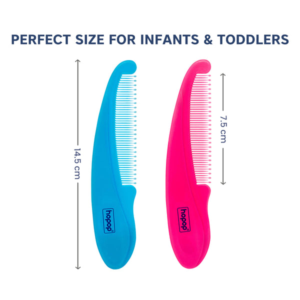 Hopop Baby Rounded Teeth Hair Comb, Safe & Gentle