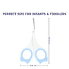 Baby Safety Nail Scissors with Rounded Head - hopop.in