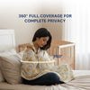 Multi-Purpose Nursing Cover for Breastfeeding, Car Seat & Stroller- Assorted