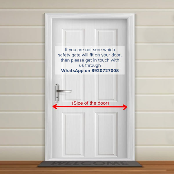 Baby safety gate extension accessory 10 cm for secure fit