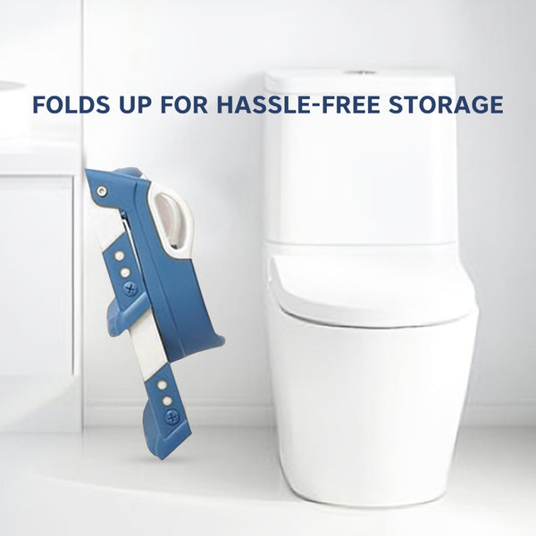 Close-up of splash guard and ergonomic seat