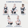 5 in 1 Elite Hip Seat Baby Carrier for Comfortable Carrying
