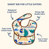 Easy-Clean Waterproof Crumb Catcher Baby Bib