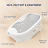 Baby Bath Seat for 0 to 6 Months, Anti-Skid Infant Bather with Quick-Drain Mesh