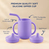 3-in-1 Sipper Cup with Spout & Straw - 210ml