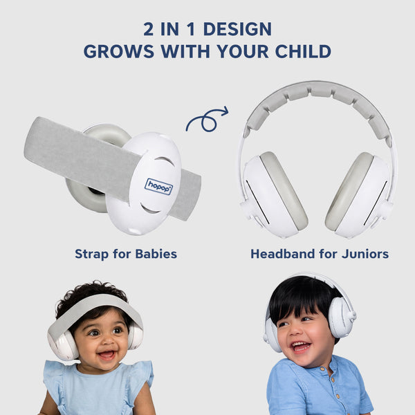 2 in 1 Baby Noise Cancelling Earmuffs for Hearing Protection