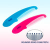 Hopop Baby Rounded Teeth Hair Comb, Safe & Gentle
