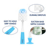 2-IN-1 Bottle & Nipple Cleaning Brush with Grooved Handle & Suction Base - hopop.in