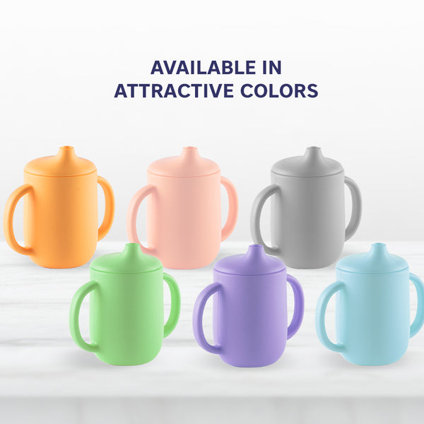 "3-in-1 baby sipper cup – 210 ml with spout and straw for toddlers"