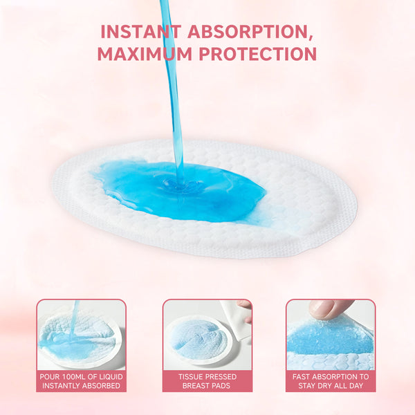 Disposable Nursing Breast Pads – Soft & Leak-Proof for Moms