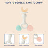 Hopop Silicone Baby Teether, Sensory Chew Toy for Gum Relief - Assorted