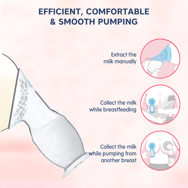 Natural Fit Silicone Manual Breast Pump