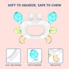 Silicone Baby Teether | Sensory Chew Toy for Gum Relief | Pack of 1- Assorted