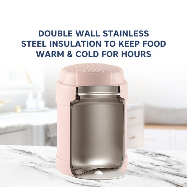 Stainless Steel Insulated Food Jar for Kids - hopop.in