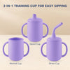 3-in-1 Sipper Cup with Spout & Straw - 210ml